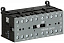 Миниконтактор реверсивный VBC6A-30-10-05 9А(400В AC3) катушка 220-240В DС ABB. Вид 1.
