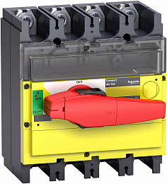 Выключатель-разъед. inv320 4п крас.-желт. Schneider Electric. Вид 1