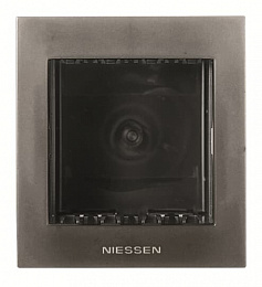 N2672 AN Цоколь для установки в мебель/перегородки на 2 модуля, серия Zenit, антрацит ABB. Вид 1