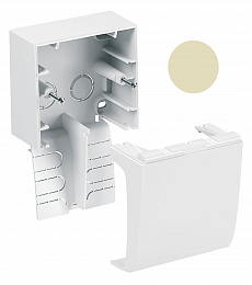 Tml-e-коробка один.п-крышка беж Schneider Electric. Вид 1