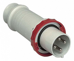 Вилка кабельная, винтовая 3P+E 63А IP67 Schneider Electric. Вид 1