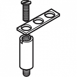 BJS16 Перемычка для М35/16, 10 пол. TYCO. Вид 1