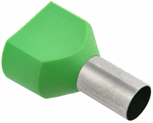 Наконечник-гильза НГИ2 16-14 из/фл зеленый (20шт) ИЭК. Вид 1