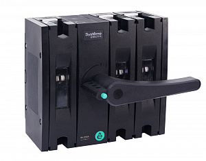 Выключатель-разъединитель 4-полюсный, 63A (фронтальная рук.) Systeme Electric. Вид 1