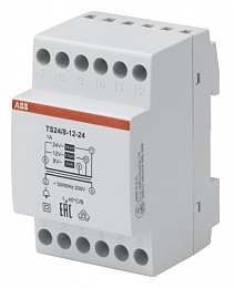 TS24/8-12-24 Трансформатор звонка без защиты от короткого замыкания ABB. Вид 1