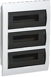 KREPTA 3 Корпус пластиковый ЩРВ-Пк-45 IP41 белый ИЭК. Вид 1