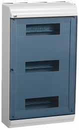 Бокс ЩРН-П-36 модулей навесн.пластик IP41 PRIME ИЭК. Вид 1