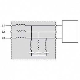 Пассивный фильтр 180а 400в 50гц Schneider Electric. Вид 1