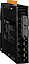 Индустриальный коммутатор: 4х10/100 Base-T Ethernet и 2 портами Multi-mode 100 Base-FX, 2 км ICP DAS. Вид 1.