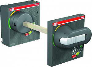 RHE T4-T5 W Стандартная поворотная рукоятка на дверь для выкактного исполнения T4-T5 ABB. Вид 1
