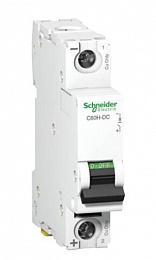 C60H-DC 1P 4A Автоматический выключатель 1-полюсный, 4А, 15kA, DC (хар-ка С) Schneider Electric. Вид 1