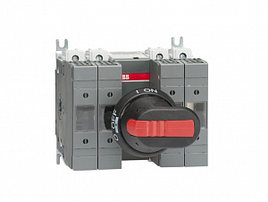 OS32GD22N2P Рубильник 3-полюсный на 32A, под предохранитель 000 (с ручкой) ABB. Вид 1