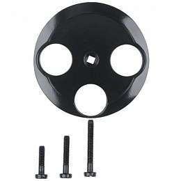 Накладка для антенной розетки (черный, глянцевый) Serie 1930 Berker. Вид 1