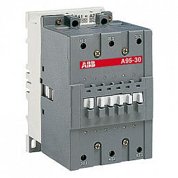 UA-110-30-00RA Контактор 3-х полюсный 110A 74кВар 220-230В AC ABB. Вид 1
