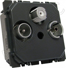 Механизм розетки TV-R-SAT Celiane Legrand. Вид 1