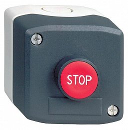 Кнопочный пост 1 кнопка с возвратом xald114e Schneider Electric. Вид 1