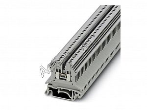 UK 1,5 N Клеммник на DIN-рейку 1,5 мм.кв. (серый) Phoenix Contact. Вид 1