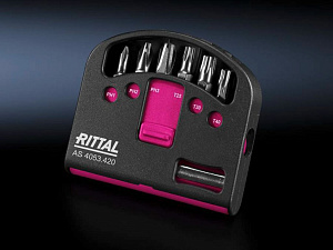 As набор бит tx25, tx30, tx40, ph1, ph2, ph3 6шт с держателем бит RITTAL. Вид 1