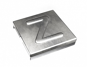 YID-CHAR-Z Маркировка для каб.стяжки,нерж.сталь,'Z', (100шт) ABB. Вид 1