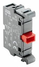 MCB-01G Контактный блок фронтального монтажа 1НЗ ABB. Вид 1