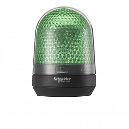 Световой маяк зеленый led d100мм 100 - 230vac Schneider Electric. Вид 1