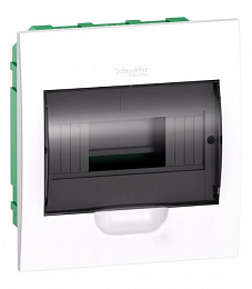 Бокс встраиваемый 1ряд/8 модулей с прозрачной дверью (с клеммами) IP40 EASY 9 Systeme Electric. Вид 1
