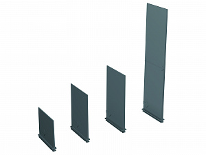 1SDA0 66192 R1 Перегородки межфазные разделительные PB 80mm A2 1p-2p (комплект из 2шт.) ABB. Вид 1