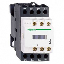 Контактор d 4p (2но+2нз), ас1 25 а, но+нз, 115v 50/60 гц, Schneider Electric. Вид 1