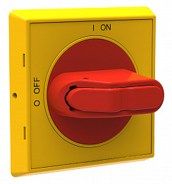 OHYS2AJ1 Ручка "желто-красная" выносная, для OT16..125F ABB. Вид 1
