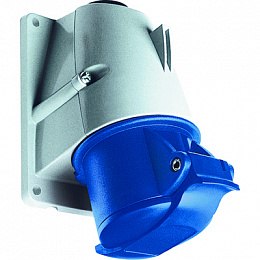 216 RS4 Розетка для монтажа на поверхность 16A, 2P+E, IP44 ABB. Вид 1