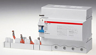 DDA804 AC 63/30 Блок дифференциального тока 4-полюсный, 63А, 30mA, тип AC ABB