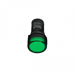 AD22DS(LED) Лампа матрица D22мм, 230В AC (зеленый) КЭАЗ. Вид 1