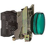 Лампа зелёная в сборе с цоколем BA 9s 220В Schneider Electric