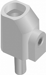 OZXT1 Кабельный зажим Al (16..50мм2)/Cu (2.5..50мм2) для OT45...125F (1уп.-3шт) ABB. Вид 1