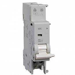 Multi 9 MX 12-24B AC 12-24B DC Независимый расцепитель Schneider Electric. Вид 1