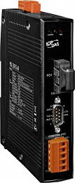 Программируемый сервер устройств, 1xRS-232, 1xRS-485, 1xSingle-mode SC, RoHS ICP DAS. Вид 1