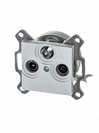 5011H-A03303 16W Розетка TV-R-SAT, Levit, серый ABB. Вид 1