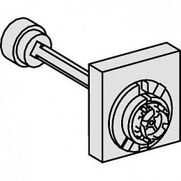 Выносная красная рукоятка ins630b-2500a Schneider Electric. Вид 1