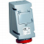 432 RPR6W Розетка c УЗО в боксе 32A, 3P+N+E, IP67 ABB. Вид 2.