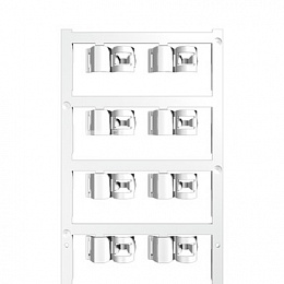 SFC 3/12 MC NE WS Исполнение: SlimFix Clip, Маркировка проводов и кабелей, 3.5 - 7 мм.кв 12 x 12.5 мм.кв белый Weidmuller. Вид 1