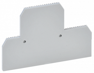 Заглушка для КВИ-4-2L двухуровневой 4мм² (серая) ИЭК. Вид 1