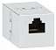5 разъёмов (розет.часть/розет.часть) RJ45 Schneider Electric. Вид 1.