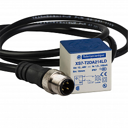 Индукт. датч., 12-48в, м12, xs7t2da214ld Schneider Electric. Вид 1