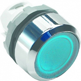MP1-21L Кнопка синяя с подсветкой без фиксации (только корпус) ABB. Вид 1