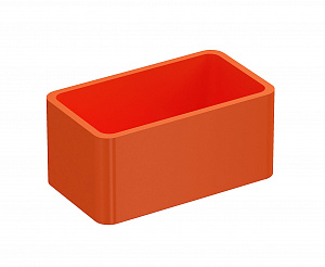 Заглушка торцевая 28e для профиля Schneider Electric. Вид 1