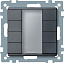 SM,4 кнопочный выключатель PLUS, Антрацит Schneider Electric. Вид 1.