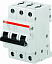 S203M B63 Автоматический выключатель 3-полюсный, 63А, 10кА (хар-ка B) ABB. Вид 1.
