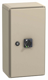 431215 Стальной шкаф с поворотной черной рукояткой для NSX100...250, IP55 Schneider Electric. Вид 1