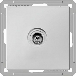 Розетка TV, механизм, (черный бархат) Wessen 59 Systeme Electric. Вид 1