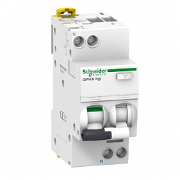 iDPN N Vigi Дифф. автомат 1P+N, 20A, 30mA, 6kA, тип AС (хар-ка C) Schneider Electric. Вид 1